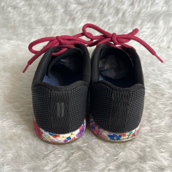 NoBull women’s Black Floral Trainer size 6.5 - Picture 9 of 15